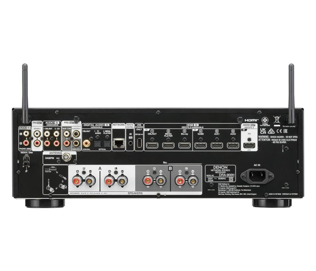 Denon DRA-900H Czarny 8K HDMI eARC Dolby Vision - 1540092 - zdjęcie 4